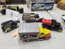 Mixed Die cast cars, Liberty, First Gear bid x 4