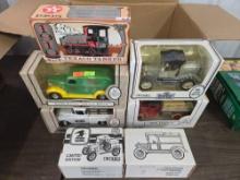 Ertl Die cast banks bid x 7