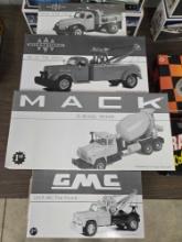 First Gear International, GMC, Mack trucks bid x 4