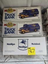 Blue Sunoco, Mobilgas banks bid x 3