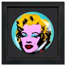 Marilyn (Blue) by Warhol (1928-1987)