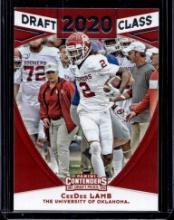 CEEDEE LAMB 2020 PANINI CONTENDERS DRAFT ROOKIE CARD