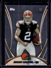 JOHNNY MANZIEL 2014 TOPPPS CHROME MEGA BOX ROOKIE CARD