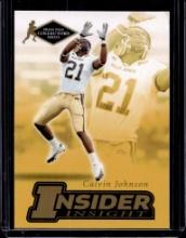 CALVIN JOHNSON 2007 PRESS PASS ROOKIE CARD