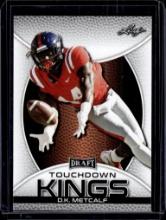 D.K. METCALF 2019 LEAF TD KINGS ROOKIE CARD