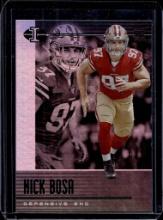 NICK BOSA 2019 PANINI ILLUSIONS BLACK FOIL ROOKIE CARD