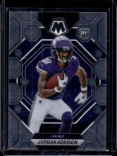 JORDAN ADDISON 2023 PANINI MOSAIC ROOKIE CARD