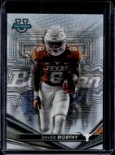 XAVIER WORTHY 2023 BOWMAN U REFRACTOR NIL ROOKIE CARD