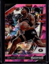 ANTHONY EDWARDS 2020 PRIZM DRAFT PINK ICE PRIZM ROOKIE CARD