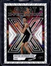 VICTOR WEMBANYAMA 2023-24 DONRUSS GREAT X-PECTATIONS ROOKIE CARD