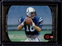 PEYTON MANNING 1998 UPPER DECK UD3 GOLD FUTURE SHOCK ROOKIE CARD