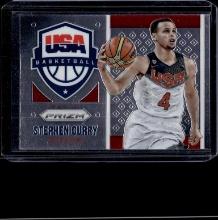 STEPHEN CURRY 2015-16 PANINI PRIZM USA INSERT