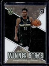 GIANNIS ANTETOKOUNMPO 2022-23 PANINI OPTIC WINNER STAYS INSERT