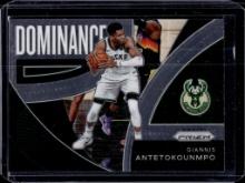 GIANNIS ANTETOKOUNMPO 2021-22 PANINI PRIZM DOMINANCE INSERT