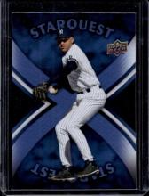 DEREK JETER 2008 UPPER DECK STARQUEST BLUE RARE INSERT