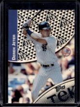 DEREK JETER 2000 TOPPS TEK BATTING AVERAGE BACKGROUND PATTERN