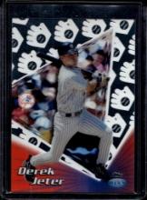 DEREK JETER 1999 TOPPS TEK GLOVE BACKGROUND PATTERN