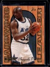 SHAQUILLE O'NEAL 1995-96 FLAIR HARDWOOD LEADERS INSERT