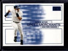 DEREK JETER 2000 SKYBOX PREMIUM SPEED MERCHANTS INSERT