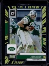 JOE NAMATH 2022 PANINI OPTIC ELECTRICITY PRIZM SP