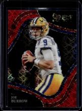 JOE BURROW 2022 PANINI SELECT DRAFT FIELD LEVEL RED LAZER PRIZM