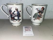 Norman Rockwell Mugs