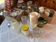 large amount of restaurant vintage items