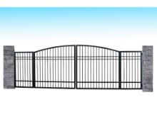 20' Folding Farm Iron Gate