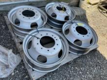 (4) DODGE RAM 4500 5500 TRUCK 19.5 Maxion 6PB43TRMAA 10 lug Mopar Surplus Used Take off wheels