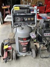 FORTRESS 27-GAL. VERTICAL AIR COMPRESSOR, 1.6HP, 200-PSI