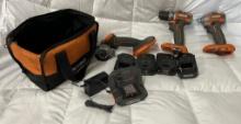 Ridgid Battery Powered Tool lot