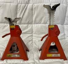 Set Of 3 Ton Jack Stands