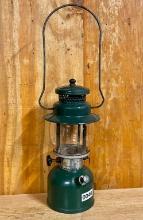 Vintage Green Coleman Lantern Model 242C