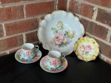 3 Pcs R S Prussia Porcelain And German Porcelain