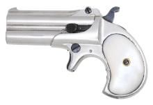 REMINGTON UMC 95 O/U DERINGER PISTOL.