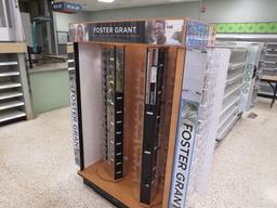 GLASSES DISPLAY RACK