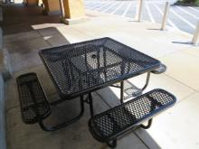 PICNIC TABLE - 74X74 OVERALL SIZE