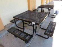 PICNIC TABLE - 74X74 OVERALL SIZE