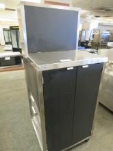 30X34 2-DOOR SODA FOUNTAIN SYRUP CABINET