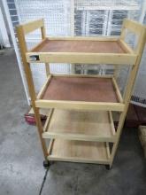 24-INCH 4-DECK DISPLAY CART