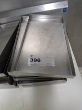 S/STEEL MEAT/SEAFOOD TRAYS 8X15