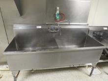 72-INCH 2-COMPARTMENT SINK