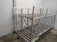 24X60 2-DECK ALUMINUM COOLER CARTS