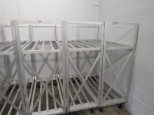 24X60 2-DECK ALUMINUM COOLER CARTS