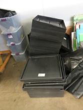 24X24 PLASTIC PALLET BASES, TOPS - ONE LOT