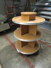 32-INCH ROUND 3-TIER DISPLAY