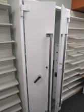 2022 PHARMACY LOCKING 2-DOOR STEEL CABINET WITH KEYS