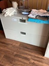 2 DRAWER LATERAL FILE CABINET