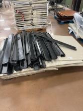 PALLET OF MISCELLANEOUS PEGBOARD AND BOTTOM KICK PLATES