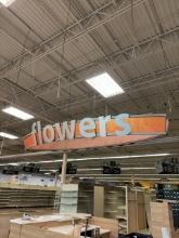 HANGING FLOWERS SIGN